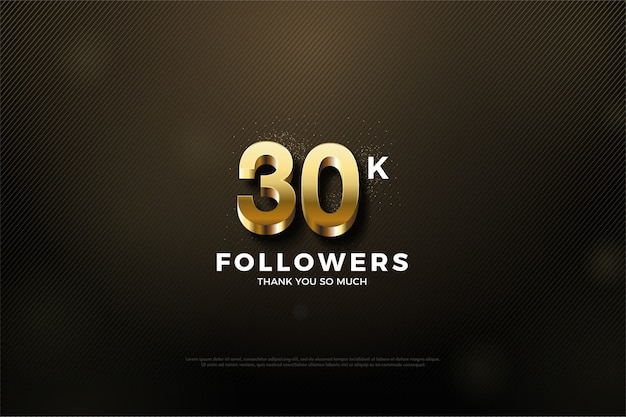 golden thirty thousand followers