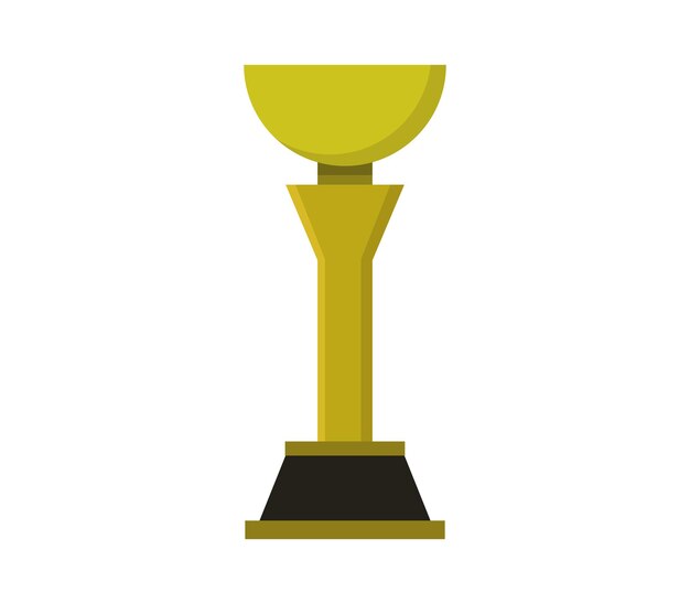 Golden trophy