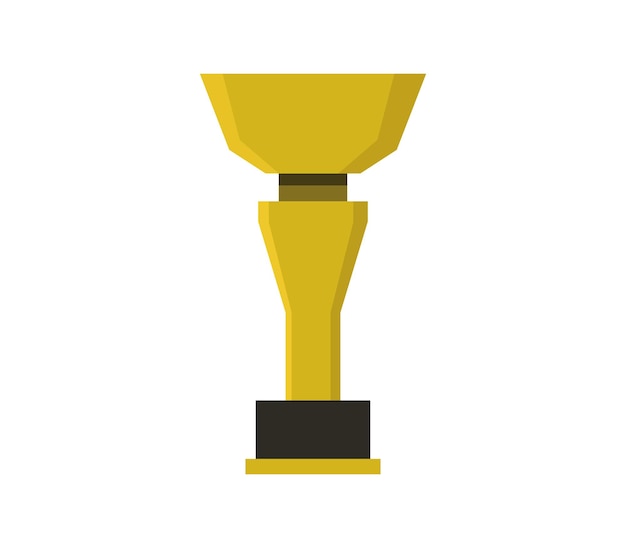 Golden trophy