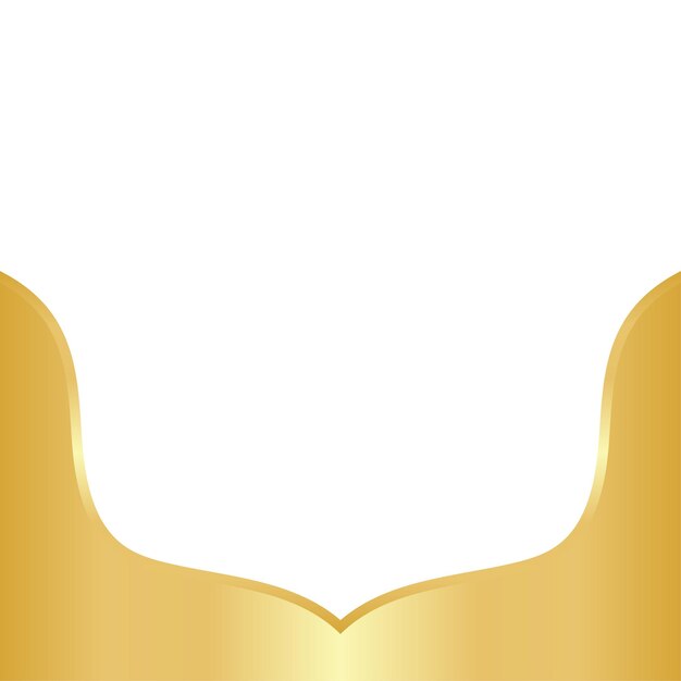 Golden Wave Template Design