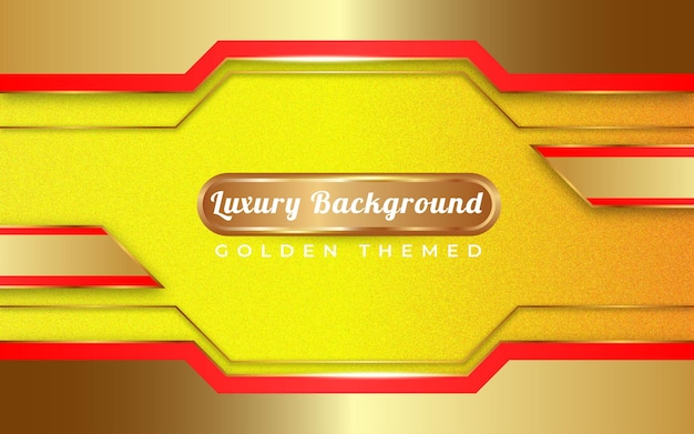 Golden yellow background template