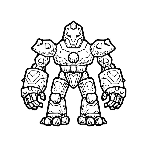 Golem coloring pages Monster rock coloring pages