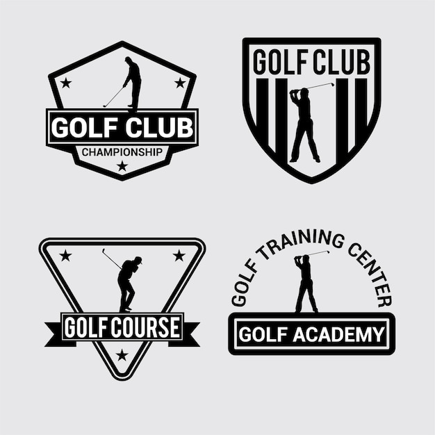 Golf Badges-Stickers