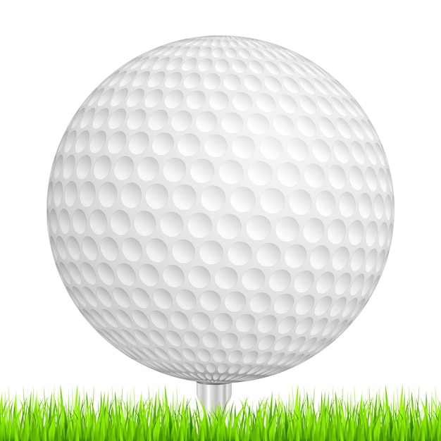 Golf Ball in Grass