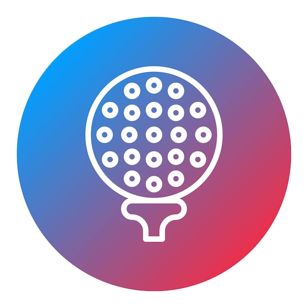 Golf Ball icon vector image Can be used for Golf