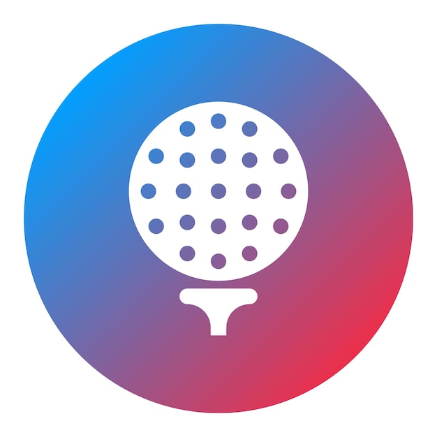 Golf Ball icon vector image Can be used for Golf