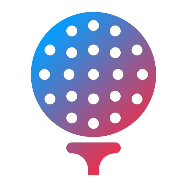 Vector golf ball icon vector image can be used for golf