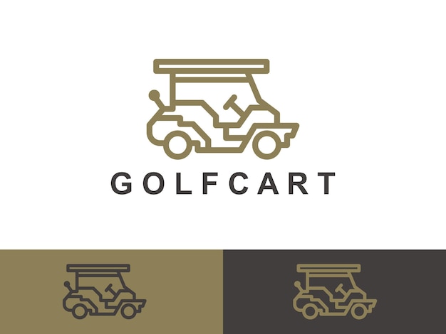 Golf Cart Car Logo