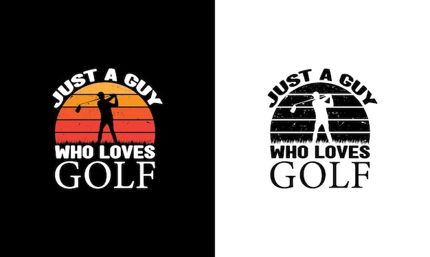 Golf citaat T-shirt ontwerp, typografie