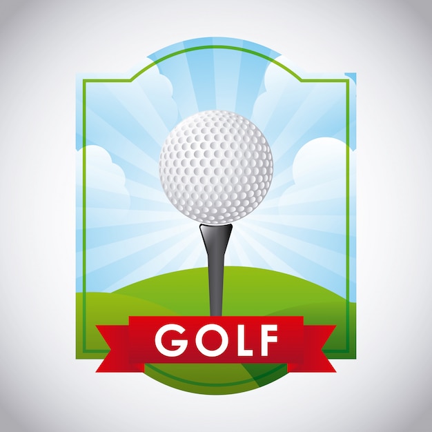 Golf club emblem