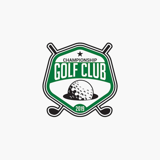 Golf Club Logo Badge