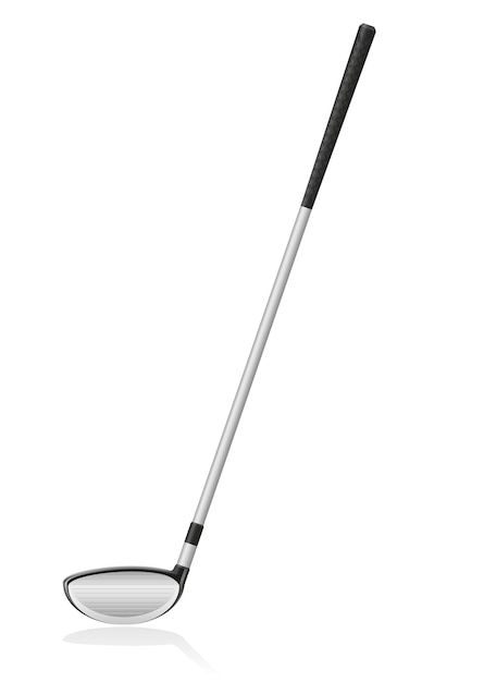 Golf club vector illustration isolated on white background