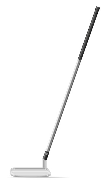 Vector golf club vector illustration isolated on white background