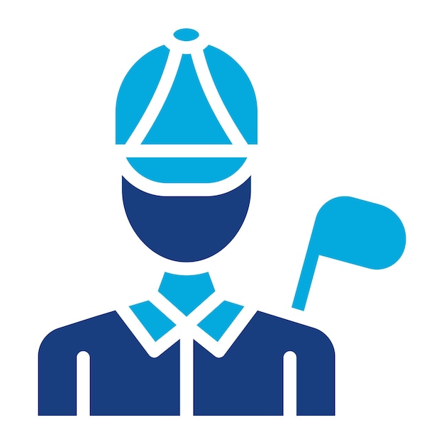 Golf Coach icon vector image Can be used for Golf