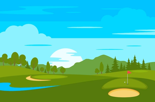 Vector golf course