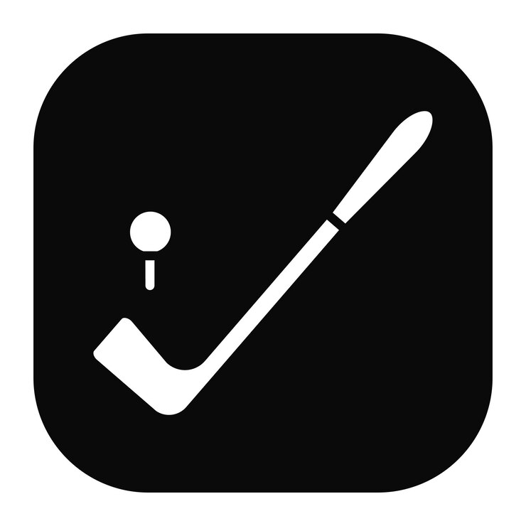 Vector golf icon