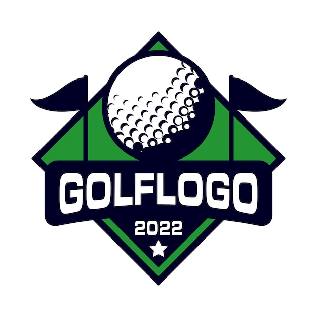 golf logo design sports logo
