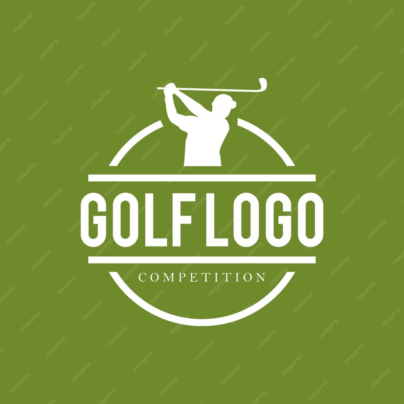 Premium Vector | Golf logo design template