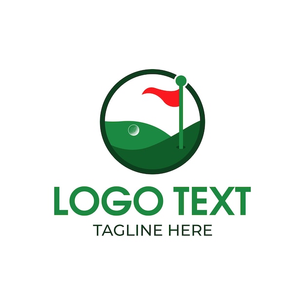 golf logo ontwerp