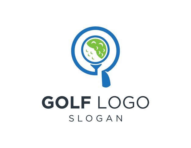 Golf logo ontwerp