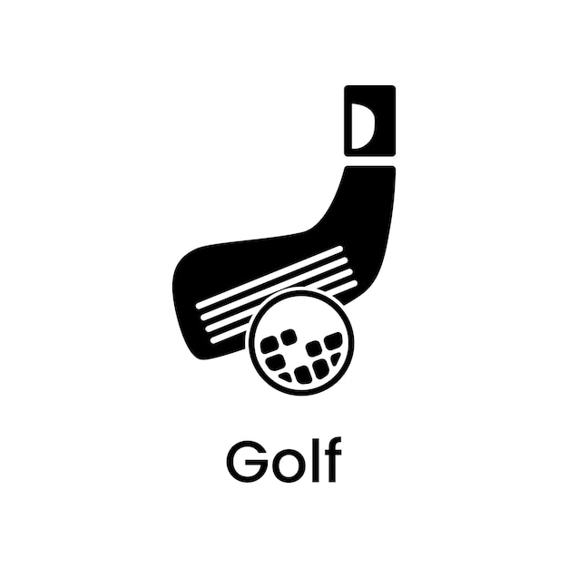 Golf logo. Sport logo concept. good for icon, sign, symbol, mascot,logo or emblem