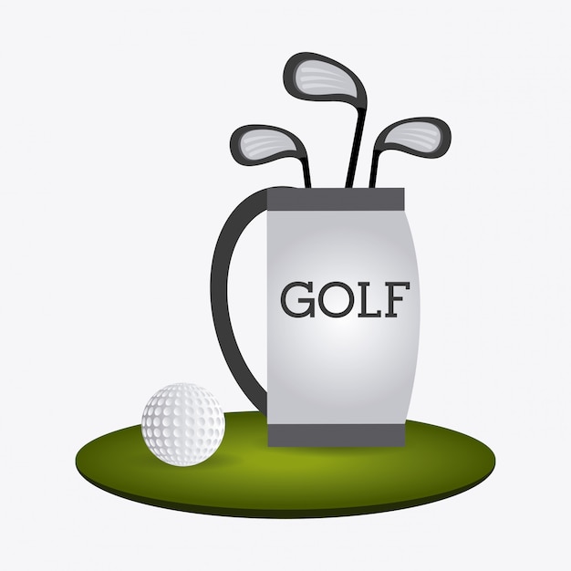 Vector golf ontwerp