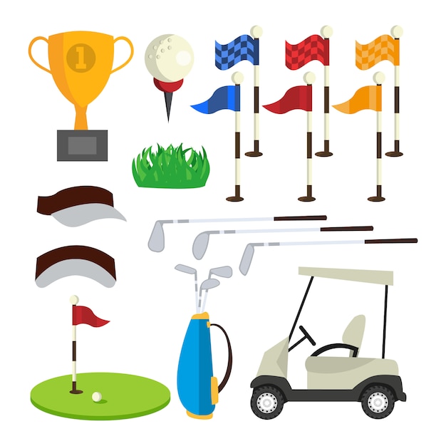 Golf pictogrammen