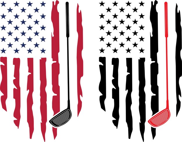 Vector golf player american golf golf team vector files