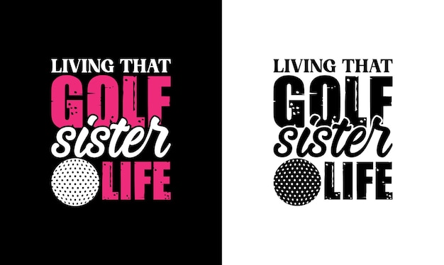 Golf Quote T shirt design, typography