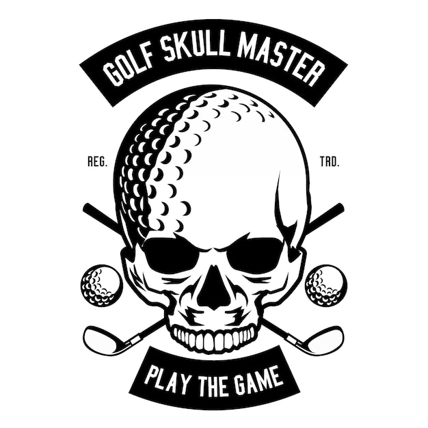 Golf Skull