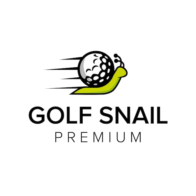 golf slak logo vector pictogrammalplaatje