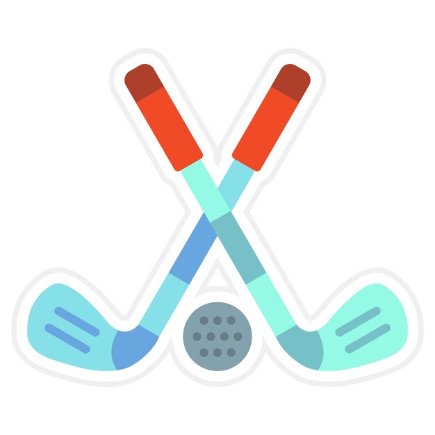 Golf Stick Icon