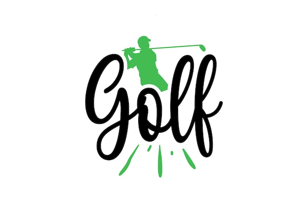 Vector golf-svg-ontwerp