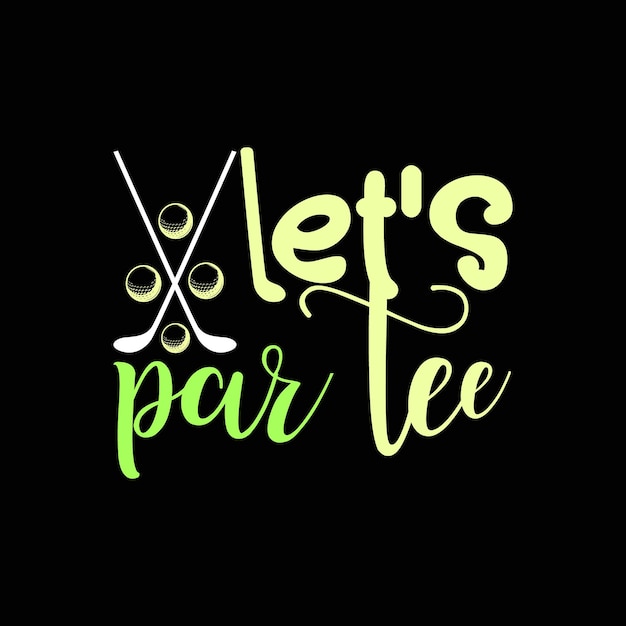 Golf t-shirt design, Golf sports typography, Vector illustration