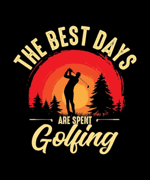 Golf T-shirt Design