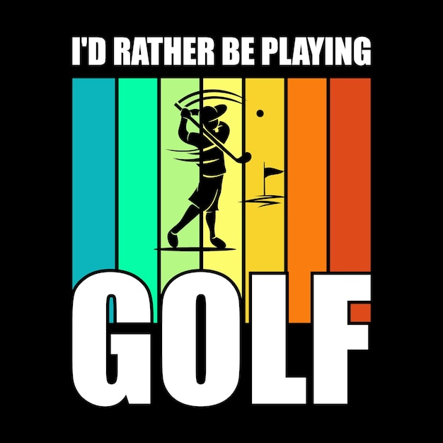 Golf T-shirt Design