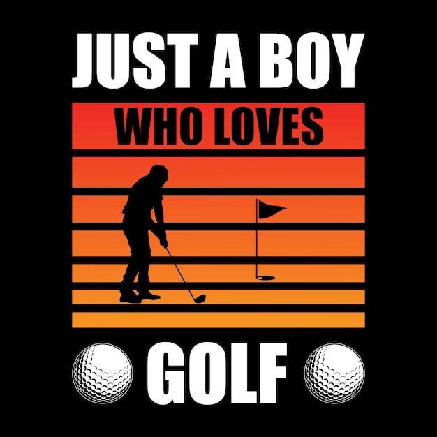 Golf T-shirt Design