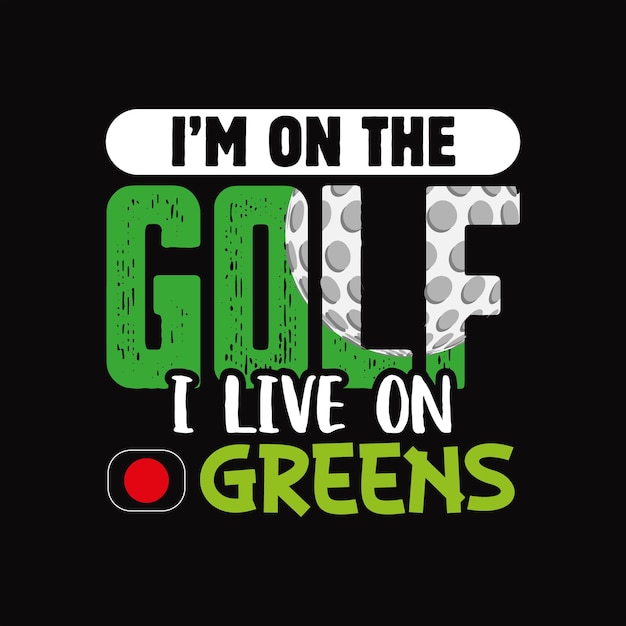 Golf T-shirt Design