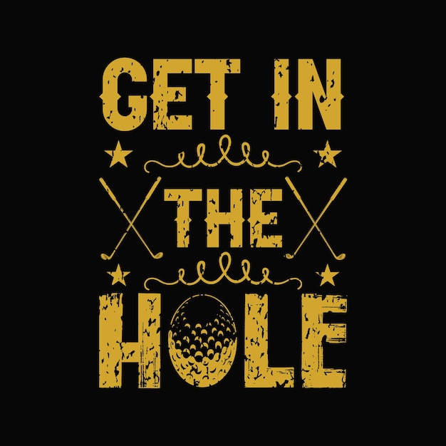 Golf T-shirt Design