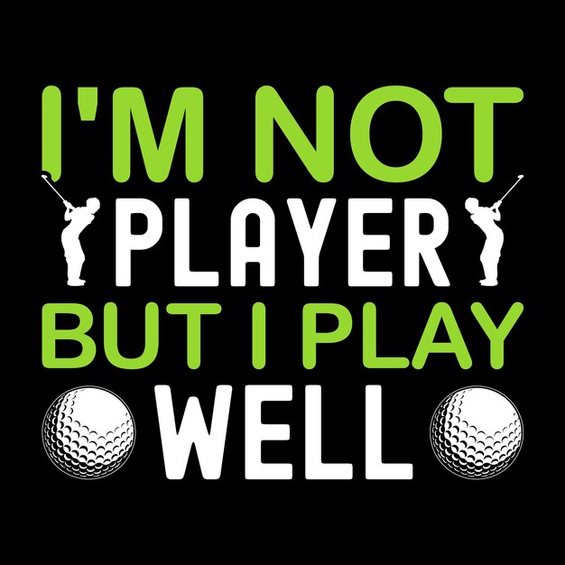 Golf T-shirt ontwerp