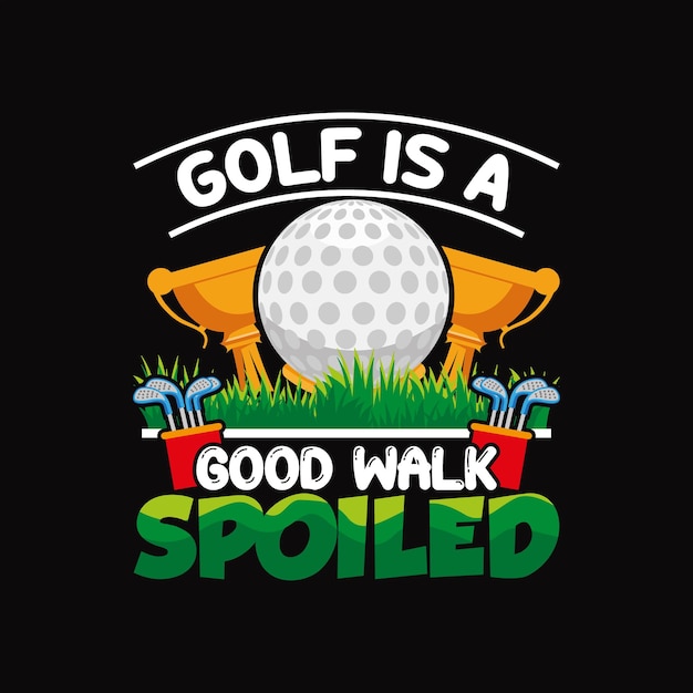 Golf T-shirt ontwerp