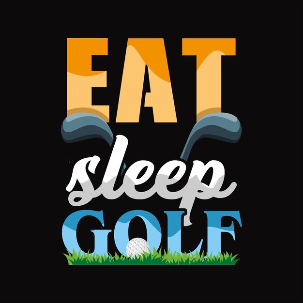 Golf T-shirt ontwerp