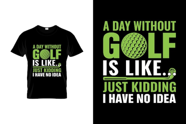 Golf T-shirtontwerp of Golfposterontwerp of Golfillustratie