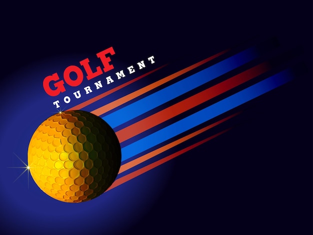 Golfbal banner