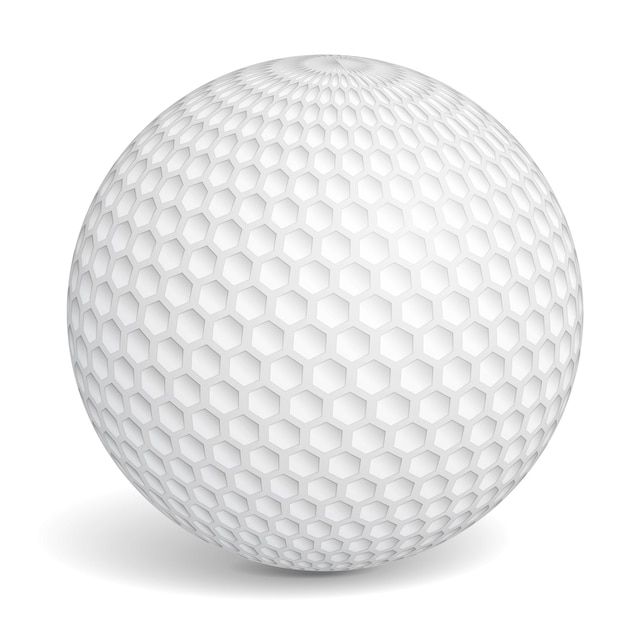 Vector golfbal