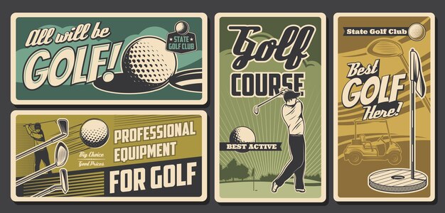 Golfclub professionele golfsport