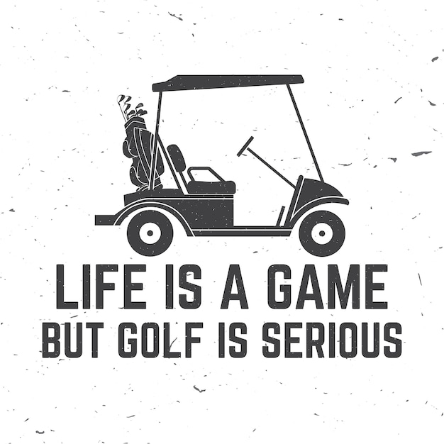 Golfclubconcept met golfspelerauto