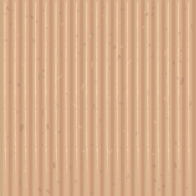 Golfkarton textuur Vintage oud karton materiaal vervaardigd papier voor vak perceel naadloze bruin patroon gescheurd oppervlak verzending pakket nette achtergrond vectorillustratie