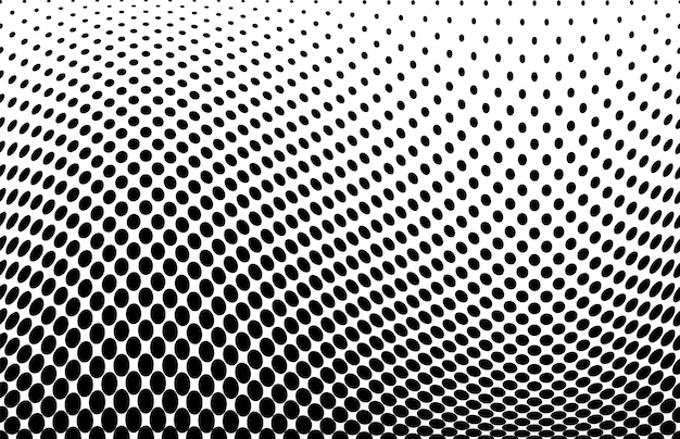 Golvende halftone achtergrond