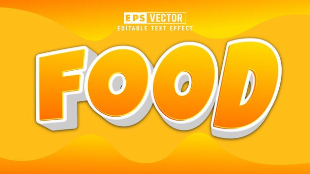 Good 3d editable text effect vector with background